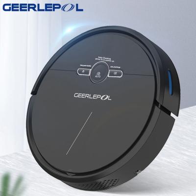 China Wireless Remote Control Automatic Smart Robot Floor Cleaner WIFI App Recharge Strong Suction Sweeping Robot Vacuum Cleaner for sale