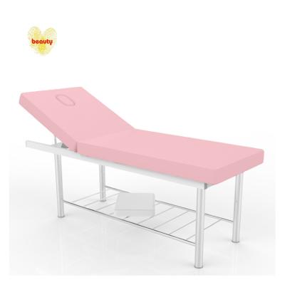 China Modern Hot Sale Simple Extended Beauty Bed Massage Beauty White Bed for sale