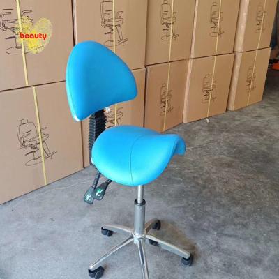 China Hot Selling Modern Best Quality Beauty Salon Saddle Seat Cosmetologist Stool Chairs Saddle Master Chair for sale