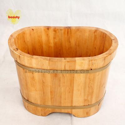 China wooden bathtub/baby bathtub with stand child wash tub for children YOU933 for sale