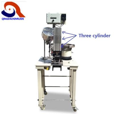 China Imported SMC Cylinder Customizing Wholesale Tarpaulin Fabric Eyelet Machine, Press Eyelet Buttonhole Grommet Machinery for sale