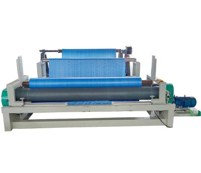 China Textiles Tarpaulin Cloth Automatic Cloth Rewinding Slit Dotting Machine for sale