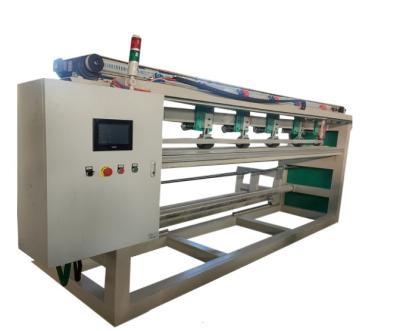 China Automatic Hotels Tarpaulin Sheets Making Roll Cutting Machine for sale