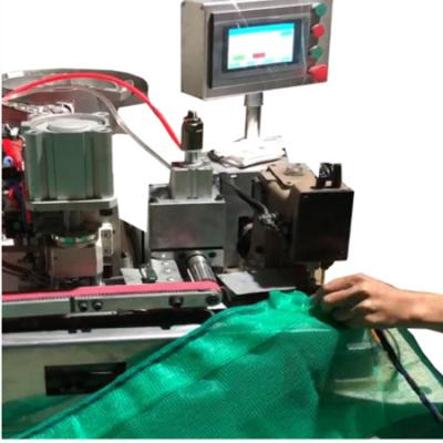 China Automatic Safety Net Sewing Machine For Hemming And Eyelet Machine For Punch for sale