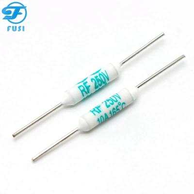 China Suit For All Kind Of Home Appliances 165C 10A 250V RF Ceramic Thermal Fuse For Cooker for sale