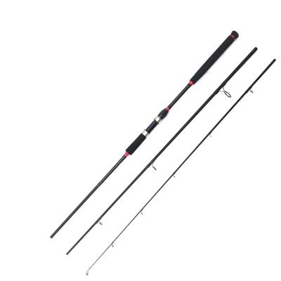 China Chinese Carbon Tender Fishing Pole With Handle 2.4m Carbon Fishing Rod Comfortable Non-slip Lure Rod Sea Rod for sale