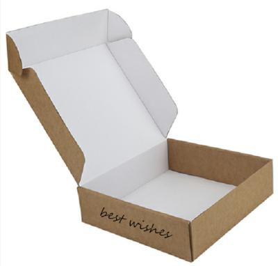 China Recyclable Corrugated Shoe Cardboard Boxes Recyclable Cardboard Boxes Ad Printing Custom Size Logo Shipping Box for sale