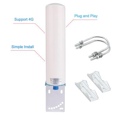 China Low Price 4G LTE External Barrel Antenna With N-Female For WiFi Wireless Router TFL04G-0018 for sale