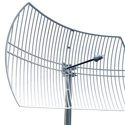 China 5.8g Outdoor Directional High Gain 30dbi Grid Parabolic Antenna For Wifi 5ghz Long Distance Antenna for sale