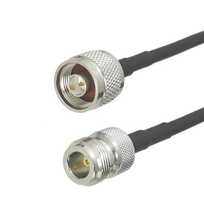 China N Male To N Female RF Connector RG58 Coaxial Radio Antenna TFL58C-0013 Jumper Pigtail Extension Cable For for sale