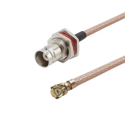 China High Quality BNC Female to uFL u.FL IPX PCI WIFI WLAN RG178 Coaxial Antenna Cable TFL178C-0006 for sale