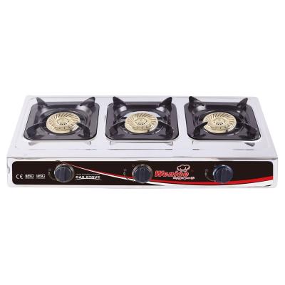 China Commercial hot selling stainless steel gas cookers stove for home kitchen 7103 s95 for sale