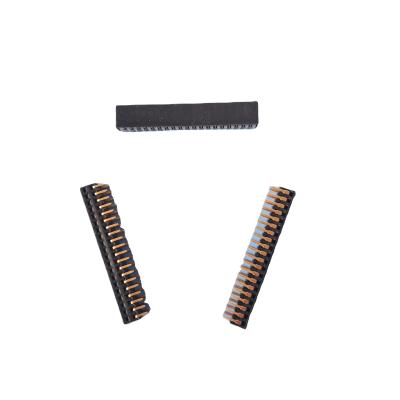 China PCB PCB Application Side Entry Through Hole Gold Plated 2.54mm Female Header for sale