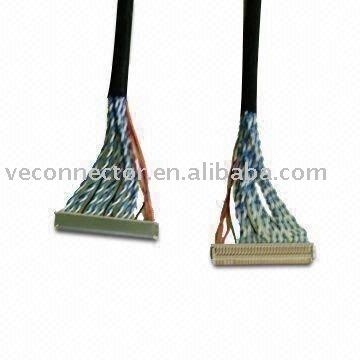 China JAE FIX30 monitor to Dupont 2.0 lvds cable, any length, used for TV/LCD TV for sale