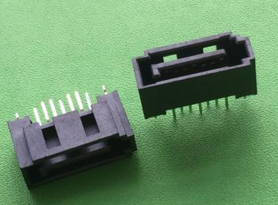 China Straight PCB Application Dip SATA Sockets SATA Data Connector for sale