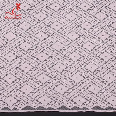 China Durable Nylon Material Lace Women Dress Swiss French African Lace Overlay Embroidery Lace Fabric for sale