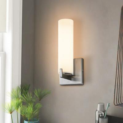 China Modern Modern Wall Sconce Lamp Hotel Mounted Wall Lamp Light Bathroom Vanity Glass Wall Light for sale