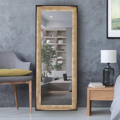 China Modern Standing Integral Mirror Home Decorative Dressing Mirrors With Aluminum Frame for sale