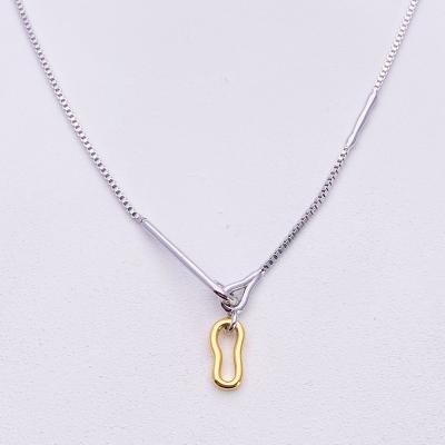 China FASHIONABLE Hot Sale Female Minor Necklace Aimgal Clavicle Chain Plated 18K Gold for sale