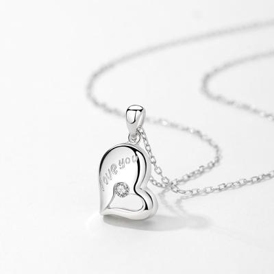 China FASHIONABLE Aimgal S925 Sterling Silver Couple Necklace for sale