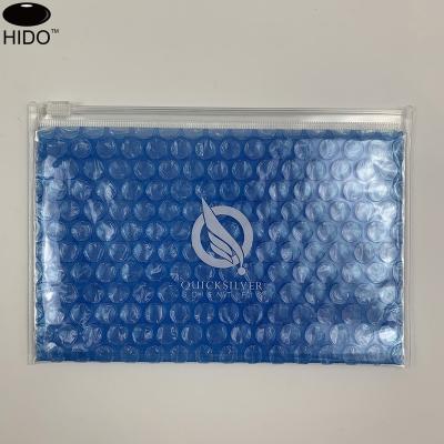 China Reusable Zipper Bubble Pouch Shock Resistance Impact Resistance Bubble Ziplock Pouch for sale