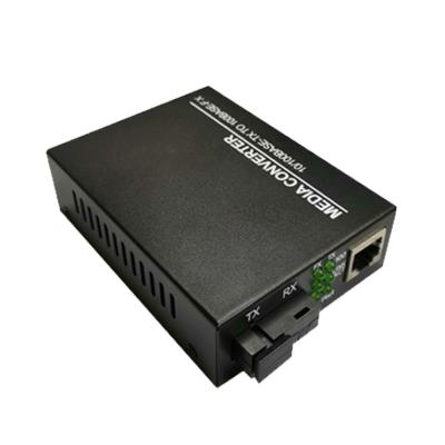 China ND-821SW-BIDI Security Fiber Optic Transceivers Single Fiber Single Mode 10/100M Media Converter for sale