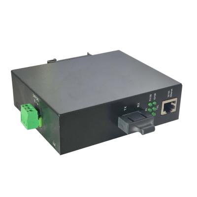 China FTTH ND-D820SSW-20 industrial fiber single mode dual end fault support function on FX port optical equipment for sale