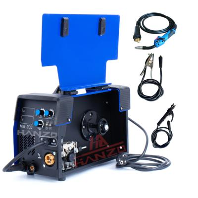 China Building Material Shops 220V Muttahida Majlis-e-Amal Magnetic 200 Amp 2t 4t Welder Inverter Gas Welding Machine CO2 igbt Arc MIG Portable Welders for sale