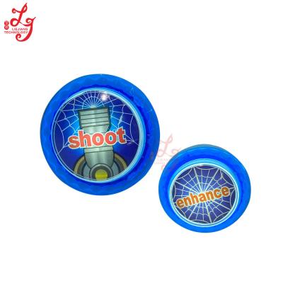 China Shooting Buttons Fishing Game Enhance Weapon Buttons For Fish Table Skilled Game Machines for sale