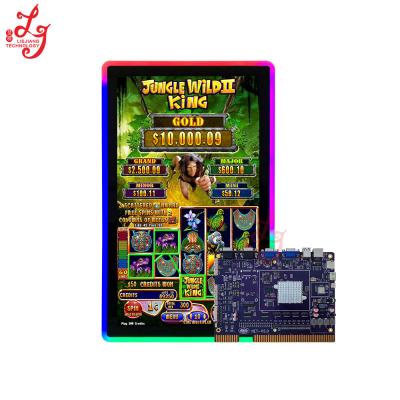 Chine Conseils sauvages du roi II PCB de jungle pour le jeu visuel de jeu de fente de casino de 43 pouces à vendre à vendre