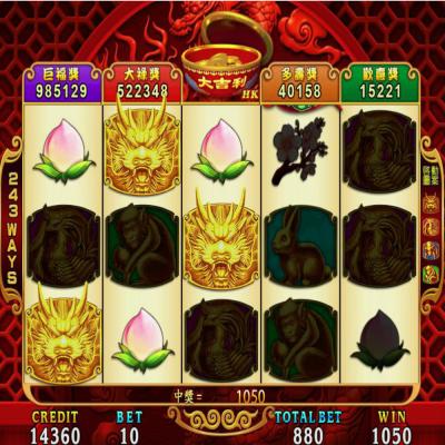 China DA JI LI Metal Box Single Screen 19 Inch Metal Video Skilled Cabinet For Casino Game Room For Sale for sale