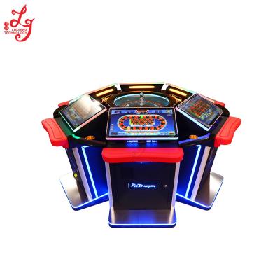 China 6 Spieler 23,8 Zoll Touch Screen Kasino-spielende Touch Screen Jackpot-spielende Roulette-Maschinen für Verkauf zu verkaufen