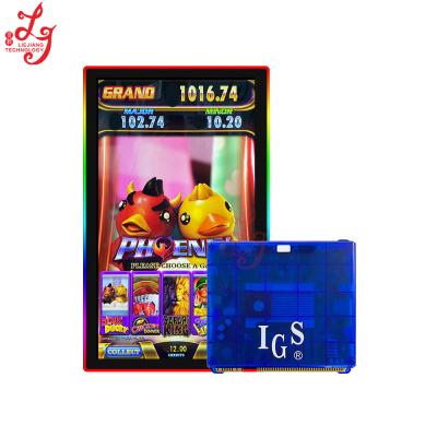 China Nudge Skills 5 in1 Hot IGS Phoenix Vertical Game Mainboard Game  For Sale for sale