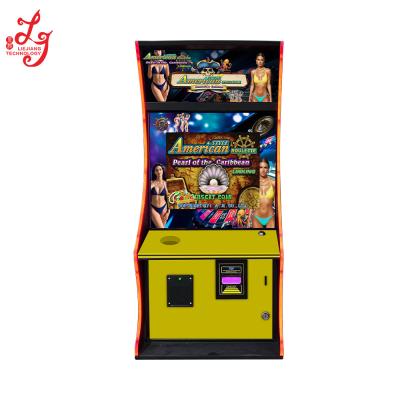 China Jamaica Perla del Caribe Metal Cabinet 19 pulgadas Máquinas de juegos de pantalla para la venta en venta