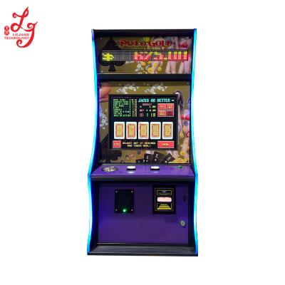 China 72% uitbetaling POG 595 Jamaica Poker POT O Gold Gaming Metal Cabinet Jacks or Better Gaming Cabinet te koop Te koop