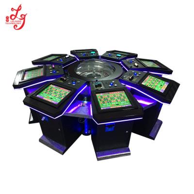 China Touch Screen Roulette Machine Double / Single Zero Skilled Casino Gambling Machines for sale