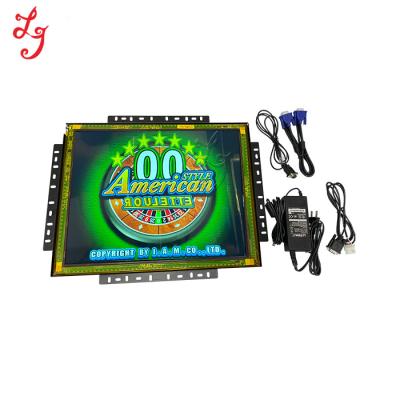 China American Roulette Board Single Linked System Master Slave Board 19 Inch 22 Inch Touch Screen Monitors Game Kits for sale