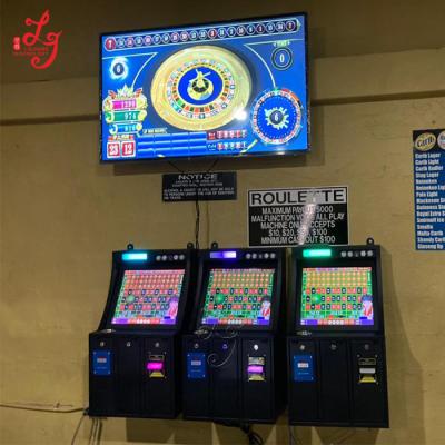 China Wall Roulette Mega Jackpot Gambling Casino Skilled Game Machine For 3 Players for sale