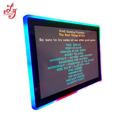 China 27 Inch Capacitive Touch Screen 3M RS232 Game Monitor Touch Screen Game Monitor For Sale for sale