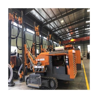 China Construction worksÂ   JL421T Integrating Crawler Energy-saving Outdoor Trolley Machine Dth Mobile Drill Rig for sale