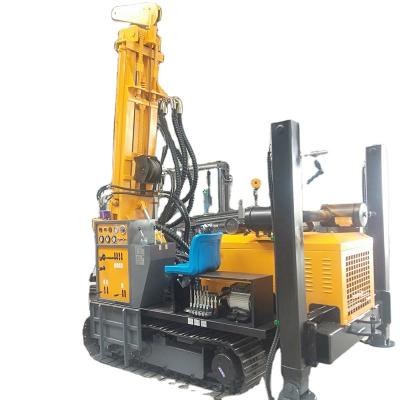 China Construction worksÂ   JL260 Crawler Self-Contained Structure Small Steel Crawler Machine Water Well Drilling Rig for sale