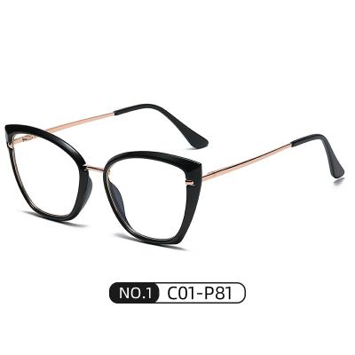 China New High End Anti Blue Light Glass Anti Eye Glasses Eyeglass Optical Sight Prescription Glasses for sale