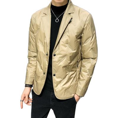 China 2021 Sustainable Best Selling Down Foe Jacket Men's Casual Jacket Coat for sale