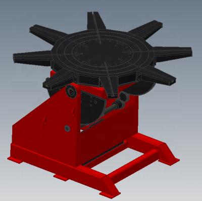 China Building Material Shops Automation Height Adjustable And Rotary Welding Positioner for sale