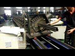 80 / 100 / 120mm Storage Shelving and Racking Upright System Roll Forming Machine