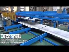 TW30-200-1000 Trapezoidal Roofing Sheet Roll Former with 6m Auto Stacker