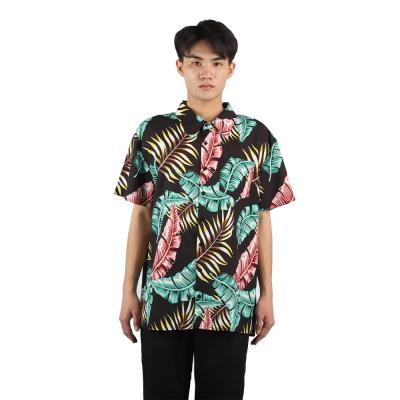 China Factory Supplier Anti-pilling ODM Soft Printed Short Sleeve Hawaiian Printed Shirts For Men for sale