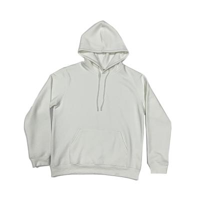 China Wholesale Custom Anti-wrinkle Mens Plain White Hoodies Long Sleeves Casual Sport Hoodies for sale