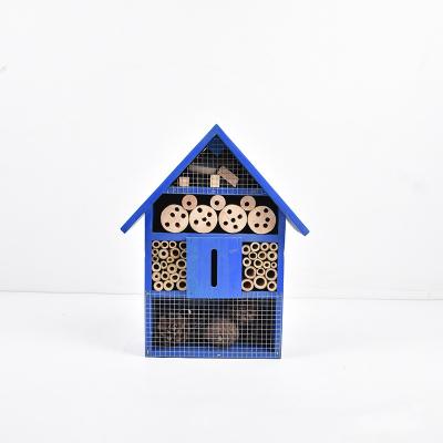 China Breathable Morden Style Butterfly Bee House Insect Free Standing Outdoor Wooden House for sale