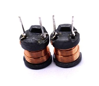 China Electronic Equipment / Wiring 2 Pin Inductor Radial Power Ferrite Core Leaded Inductors 1mH for sale